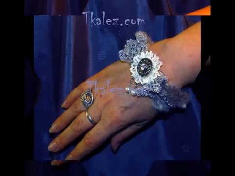 Браслет "Барокко" из пластиковой бутылки