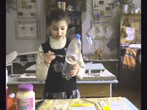 Новогодний заяц из пластиковой бутылки