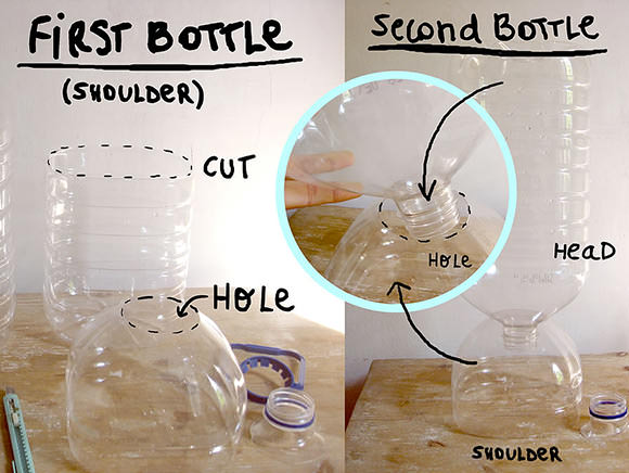 Кукла 4 из пластиковых бутылок