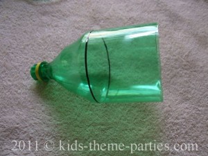 Звезда из пластиковых бутылок 1
