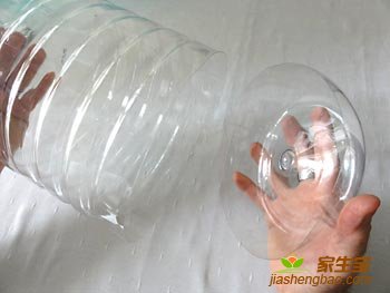 основа для светильника из пластиковых бутылок