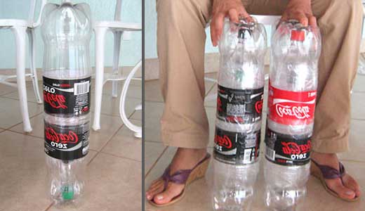 диван из пластиковых бутылок - как сделать своими руками